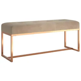 elegancka-lawka-aksamitna-bezowa-110cm-wygodna-sypialnia-vidaxl