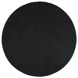 dywan-czarny-okragly-miekki-160cm-do-salonu-sypialni