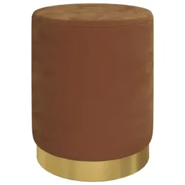 okragly-stolek-ze-schowkiem-brazowy-obity-aksamitem-31-x-37-cm