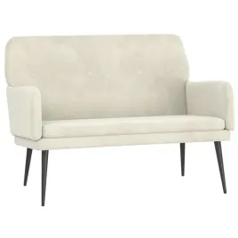 lawka-kremowa-108x79x79-cm-tapicerowana-aksamitem
