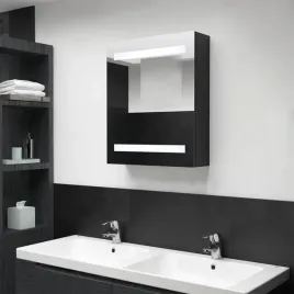 szafka-lazienkowa-z-lustrem-i-led-czarna-50x14x60-cm