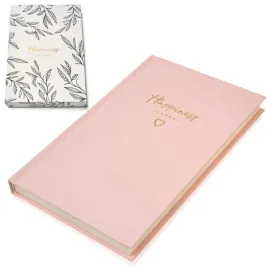 dziennik-szczescia-wdziecznosci-planer-szczescia-rozowy-format-a5