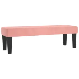 lawka-rozowa-100x30x30-cm-tapicerowana-aksamitem