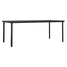 stol-ogrodowy-czarny-200x100x74-cm-stal-i-szklo