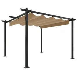 altana-ogrodowa-ze-zwijanym-dachem-3x3-m-kolor-taupe