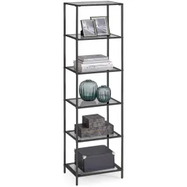 regal-szklany-szary-do-lazienki-6-polek-40x30-vasagle