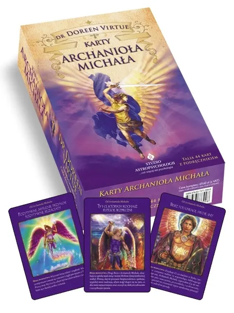Karty Archanioła Michała – 44 karty + książka / SKLEP WYDAWNICTWA