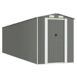 szopa-ogrodowa-jasnoszara-192x772x223-cm-stal-galwanizowana