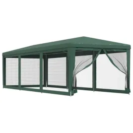 namiot-imprezowy-z-8-scianami-z-siatki-zielony-3x9-m-hdpe