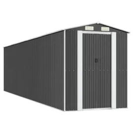 szopa-ogrodowa-antracytowa-192x772x223-cm-stal-galwanizowana