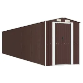szopa-ogrodowa-ciemny-braz-192x1021x223cm-stal-galwanizowana