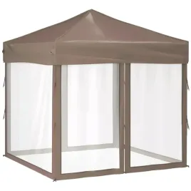 skladany-namiot-imprezowy-ze-sciankami-taupe-2x2-m