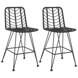 stolki-barowe-2-szt-czarne-45x56x1035-cm-pe-rattan-i-stal