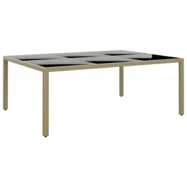 stol-ogrodowy-200x150x75-cm-szklo-i-rattan-pe-bezowy