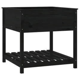 donica-z-polka-czarna-825x825x81-cm-lite-drewno-sosnowe