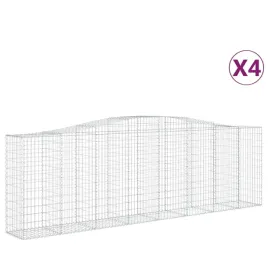 kosze-gabionowe-4-szt-400x50x120-140-cm-galwanizowane-zelazo