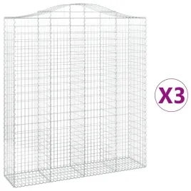 kosze-gabionowe-3-szt-200x50x220-240-cm-galwanizowane-zelazo