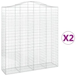 kosze-gabionowe-2-szt-200x50x220-240-cm-galwanizowane-zelazo