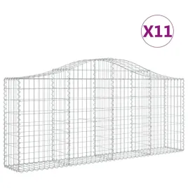 kosze-gabionowe-11-szt-200x30x80-100-cm-galwanizowane-zelazo