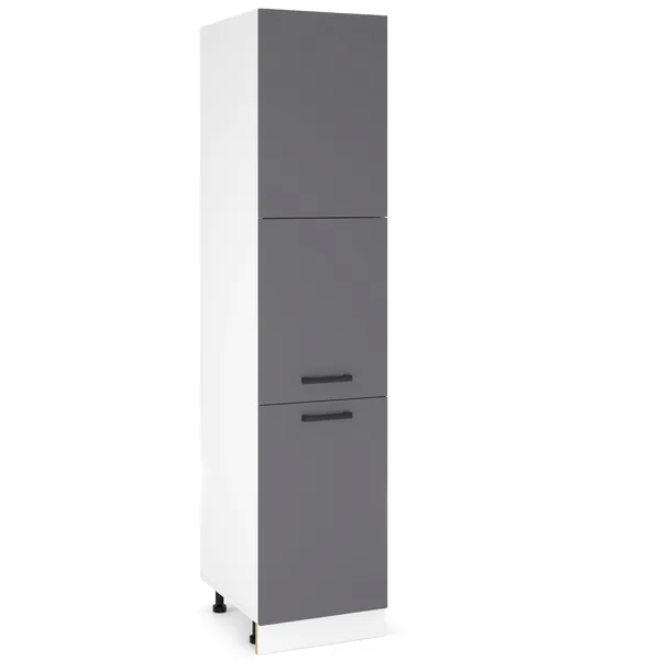 Szafka kuchenna dolna wysoka słupek gospodarczy słup 40 cm front Antracyt
