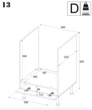 szafka-pod-zabudowe-piekarnika-piekarnik-60cm-kaszmir-stan-nowy
