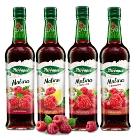 herbapol-zestaw-syropow-malina-z-dodatkami4x420ml