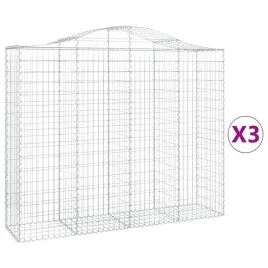 kosze-gabionowe-3-szt-200x50x160-180-cm-galwanizowane-zelazo
