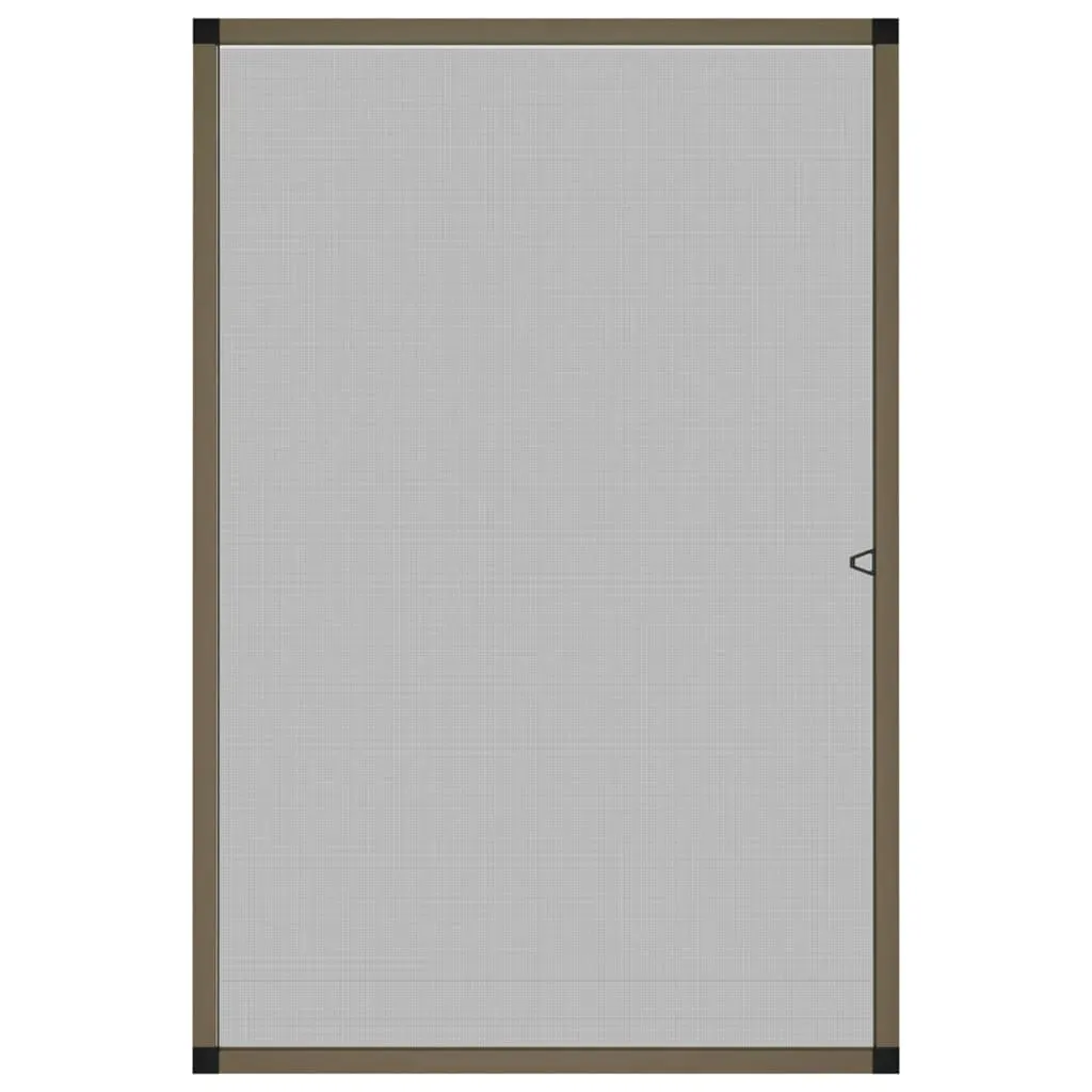 moskitiera-okienna-brazowa90x120-cm-stan-nowy