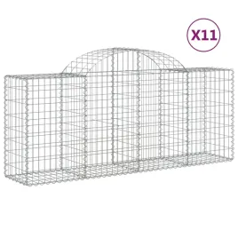 kosze-gabionowe-11-szt-200x50x80-100-cm-galwanizowane-zelazo