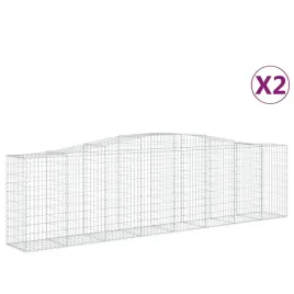 kosze-gabionowe-2-szt-400x50x100-120-cm-galwanizowane-zelazo