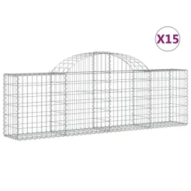 kosze-gabionowe-15-szt-200x30x60-80-cm-galwanizowane-zelazo