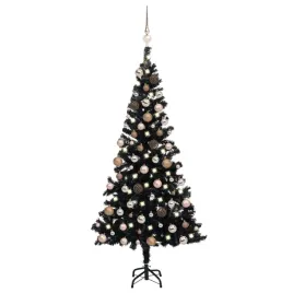 sztuczna-choinka-z-lampkami-i-bombkami-czarna-180-cm-pvc