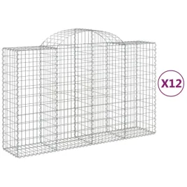 kosze-gabionowe-12-szt-200x50x120-140cm-galwanizowane-zelazo