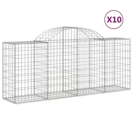 kosze-gabionowe-10-szt-200x50x80-100-cm-galwanizowane-zelazo