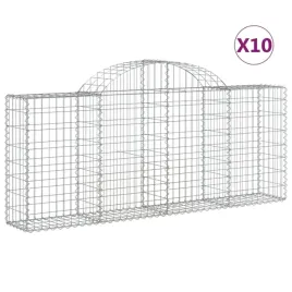 kosze-gabionowe-10-szt-200x30x80-100-cm-galwanizowane-zelazo