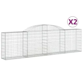 kosze-gabionowe-2-szt-300x30x80-100-cm-galwanizowane-zelazo