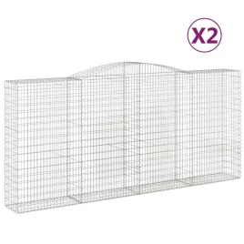 kosze-gabionowe-2-szt-400x50x180-200cm-galwanizowane-zelazo