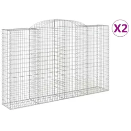 kosze-gabionowe-2-szt-300x50x180-200-cm-galwanizowane-zelazo