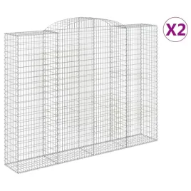kosze-gabionowe-2-szt-300x50x220-240-cm-galwanizowane-zelazo
