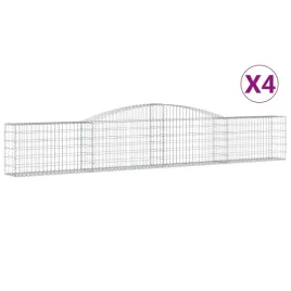 kosze-gabionowe-4-szt-400x30x60-80-cm-galwanizowane-zelazo