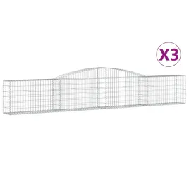 kosze-gabionowe-3-szt-400x30x60-80-cm-galwanizowane-zelazo