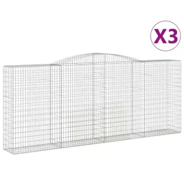 kosze-gabionowe-3-szt-400x50x160-180-cm-galwanizowane-zelazo