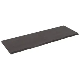 polka-ciemnobrazowa-180x60x-2-4-cm-wykonczone-drewno-debowe