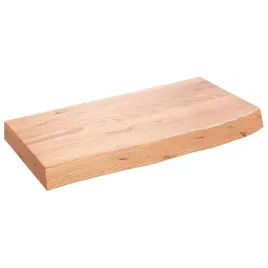 polka-brazowa-60x30x-2-6-cm-lakierowane-lite-drewno-debowe
