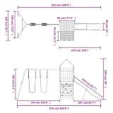 plac-zabaw-do-ogrodu-lite-drewno-sosnowe-stan-nowy