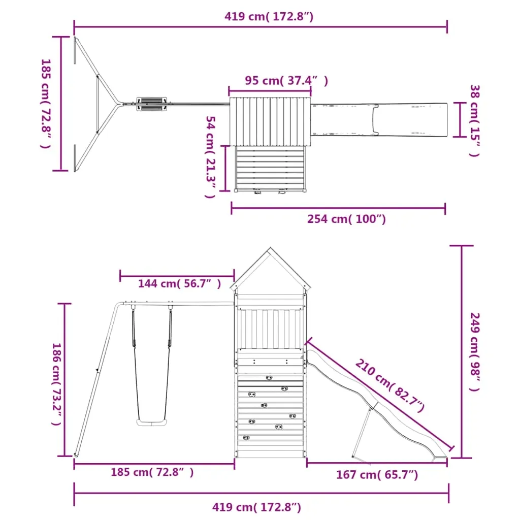 plac-zabaw-do-ogrodu-lite-drewno-sosnowe