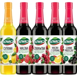 syrop-owocowy-lowicz-zestaw-smakow-cytryna-malina-5x-400ml