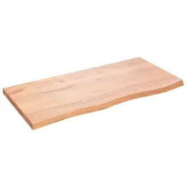 polka-brazowa-100x50x-2-4-cm-lakierowane-lite-drewno-debowe