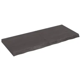polka-ciemnobrazowa-120x50x-2-6-cm-wykonczone-drewno-debowe