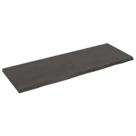 blat-stolu-ciemnobrazowy-140x50x-2-4-cm-lite-drewno-debowe